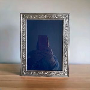 Silver Tone Photo, Picture Frame